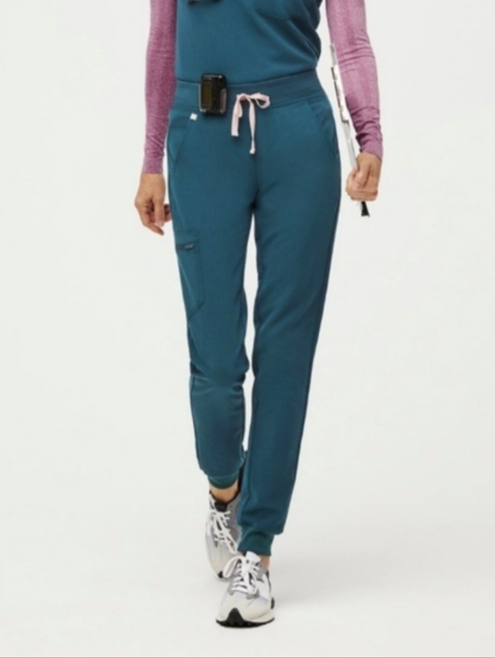 Figs Caribbean Blue Zamora Jogger Scrub Pants